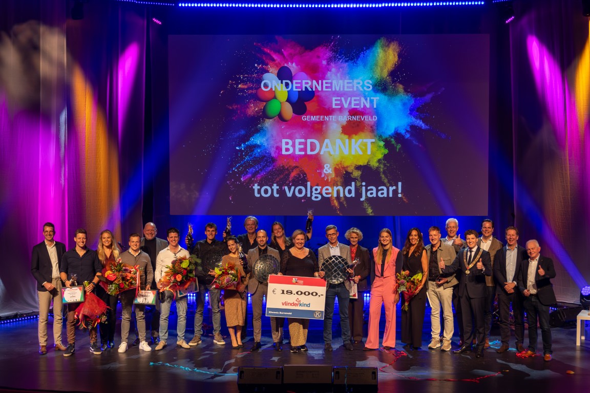 Ondernemers vallen in de prijzen