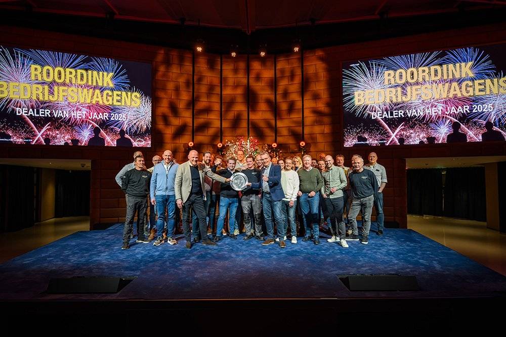 Roordink Bedrijfswagens uitgeroepen tot MAN Dealer van het Jaar